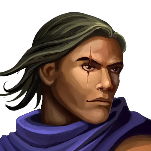 Duelist portrait