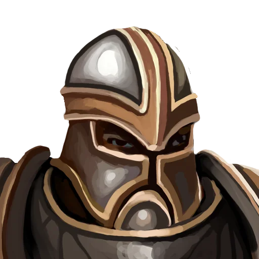 Warrior portrait