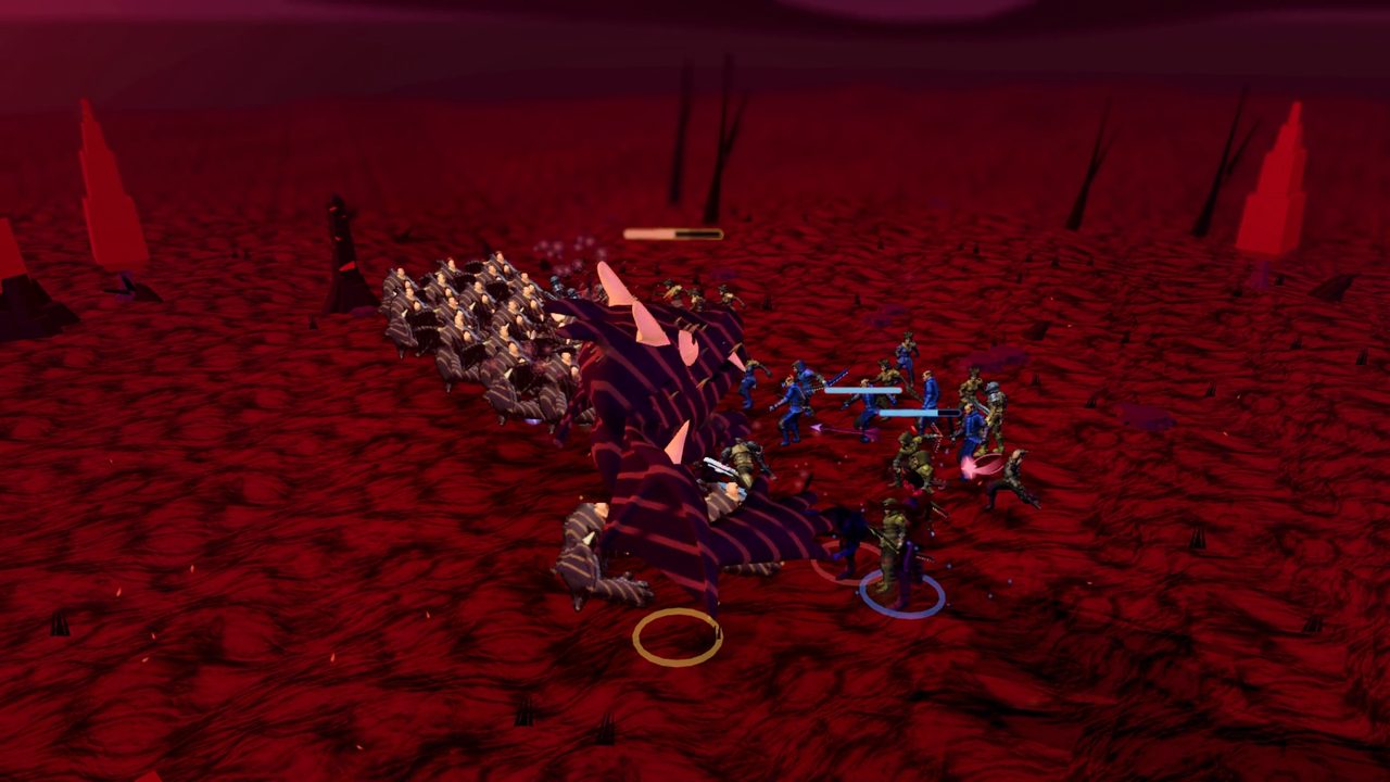 Battle footage from Endspire
