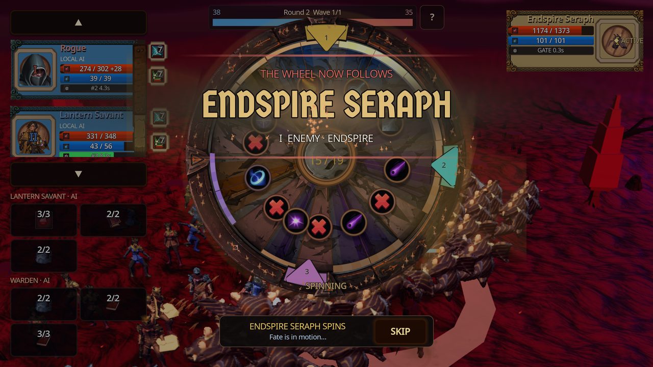The Endspire Seraph takes its wheel turn
